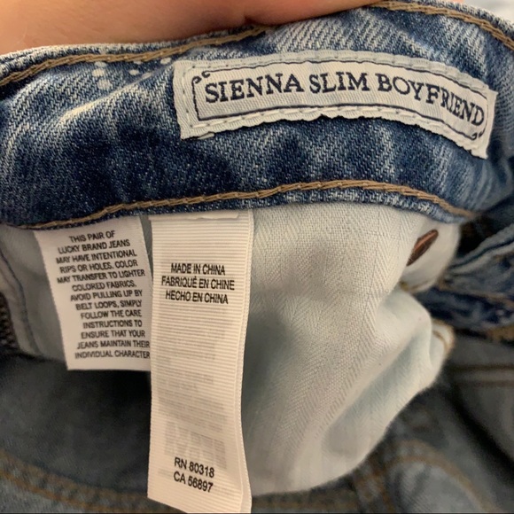 Lucky brand sienna slim boyfriend jeans - Picture 8 of 9